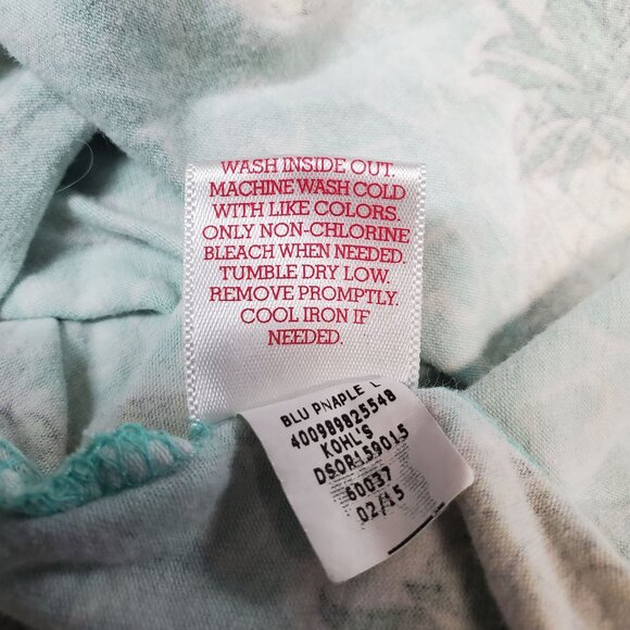 Summer Spring Pineapple Heart Teal Dress - Picture 9 of 9